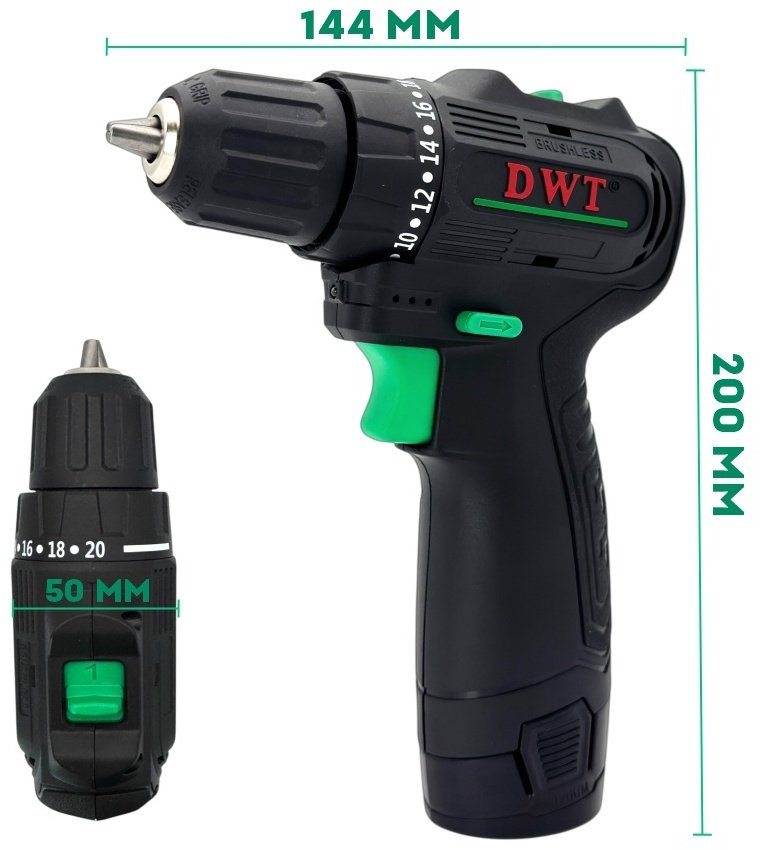 DWT шуруповерт ABSP-12 DN-2 12 В купить,NaN