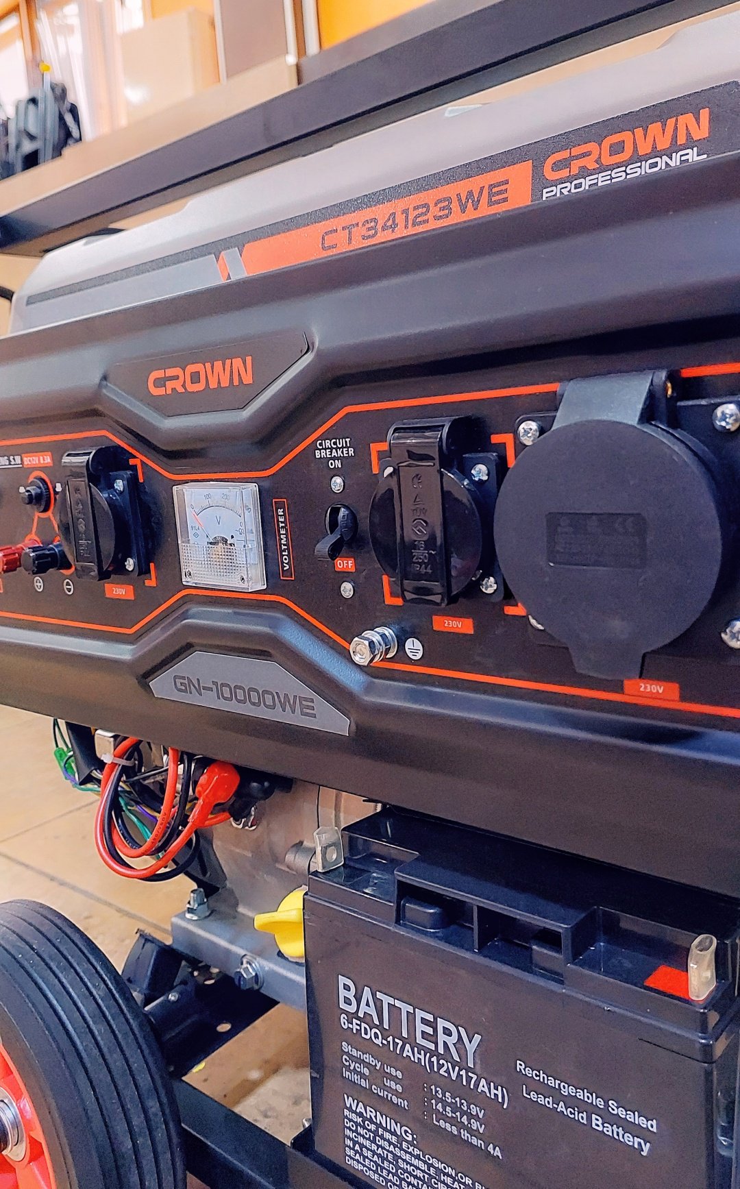 Электростанция бензиновая CROWN 8000 кВт 1 (220 В), Ct 34123 we - ForteMarket Электростанция бензиновая CROWN 8000 кВт 1 (220 В), Ct 34123 we купить,0