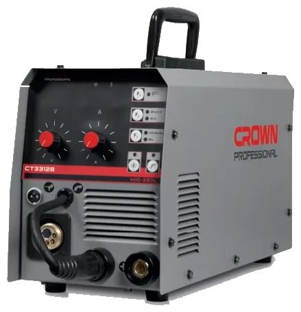 CROWN сварочный инвертор CT33128 MIG (полуавтоматическая сварка (MIG/MAG), ручная дуговая сварка (MMA))