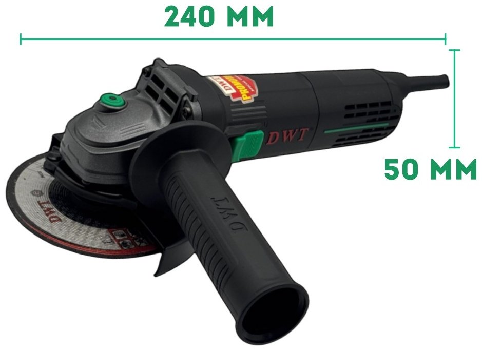 Шлифмашина угловая DWT WSP08-125 Q купить,0