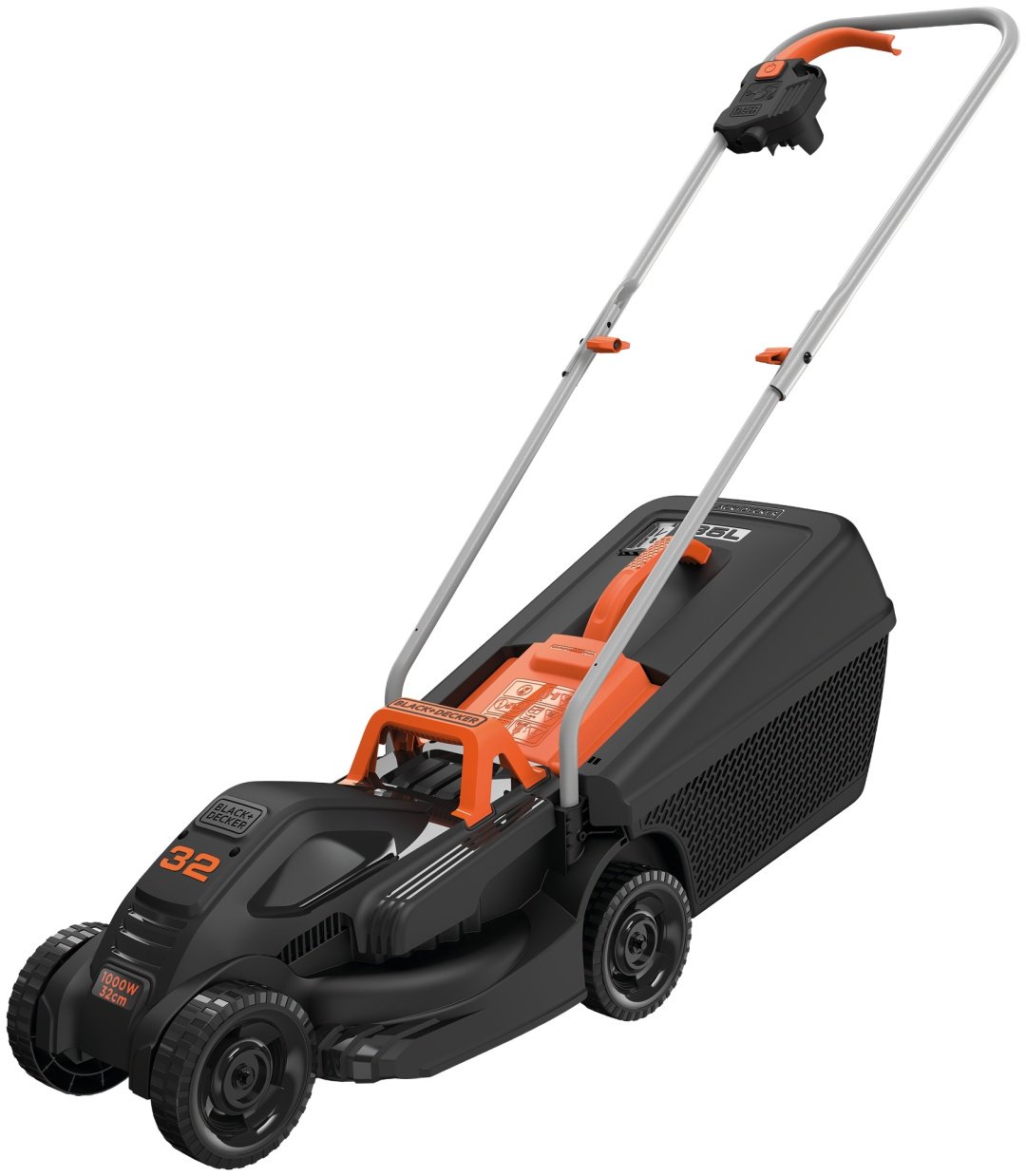 Газонокосилка колесная электрическая Black & Decker BEMW351 - ForteMarket Газонокосилка колесная электрическая Black & Decker BEMW351 купить,0