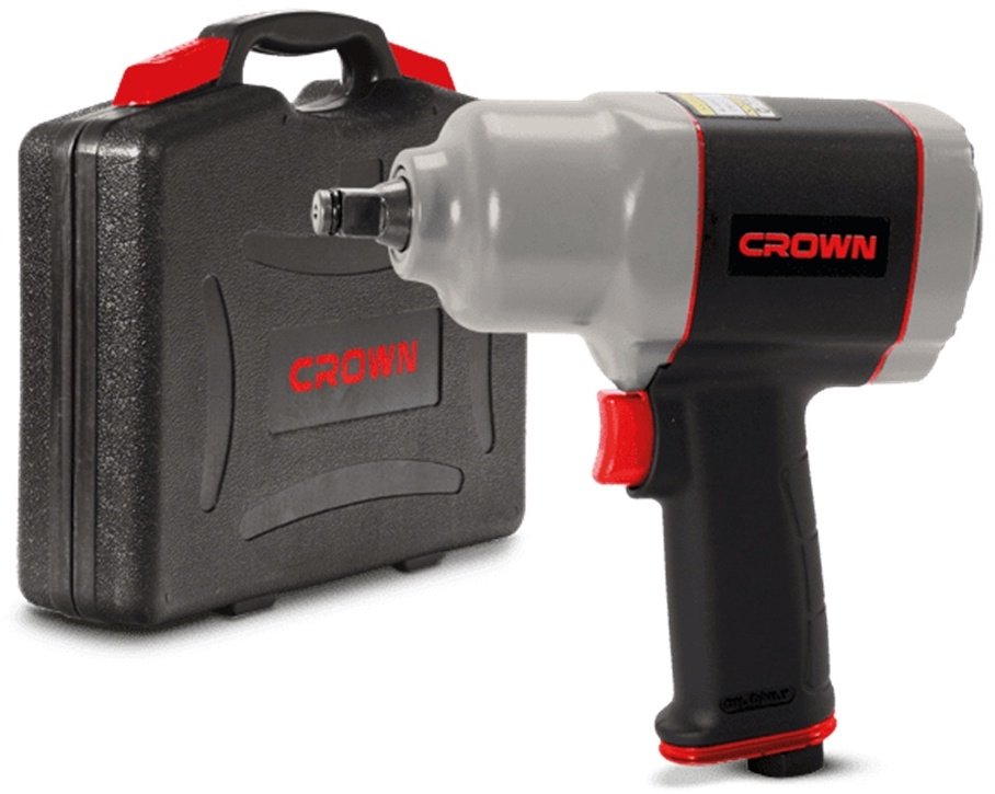 Пневмогайковерт CROWN ударный CT38115