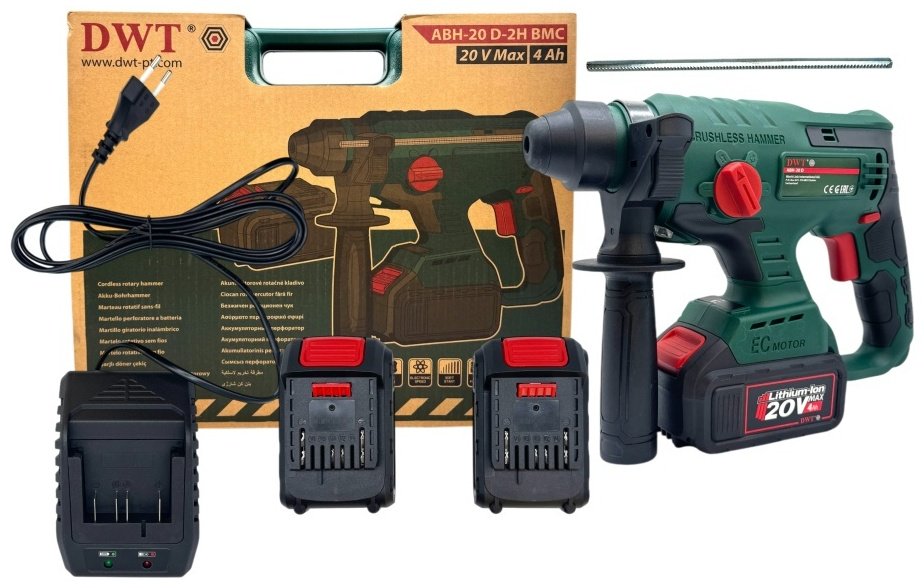 Перфоратор DWT ABH-20 D-2H BMC 1.7 Дж, SDS-Plus