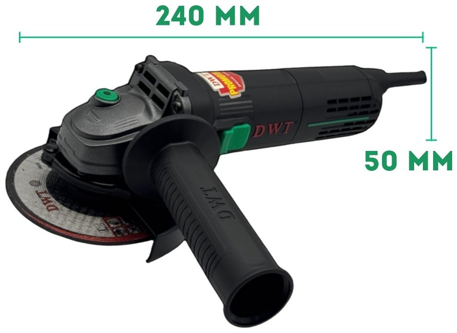 Шлифмашина угловая DWT WSP07-125 Q