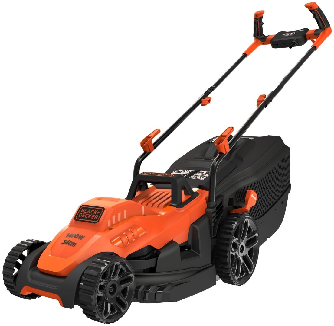 Газонокосилка колесная электрическая Black &amp; Decker BEMW461BH-QS