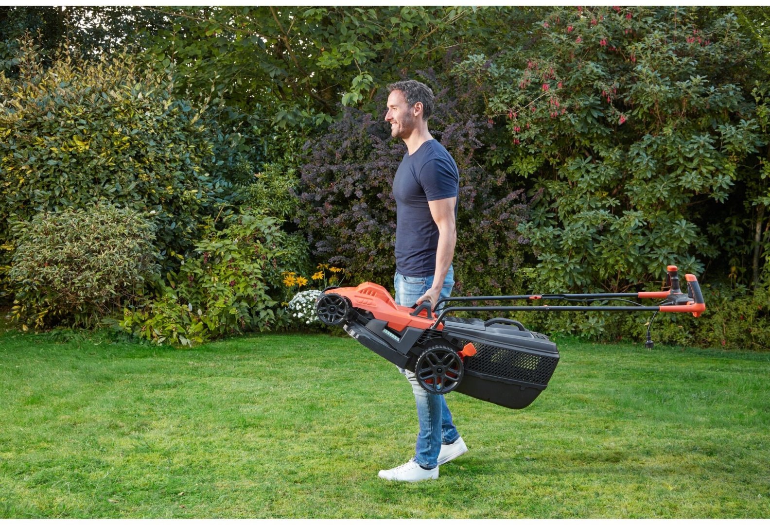 Газонокосилка колесная электрическая Black & Decker BEMW461BH-QS - ForteMarket Газонокосилка колесная электрическая Black & Decker BEMW461BH-QS купить,0