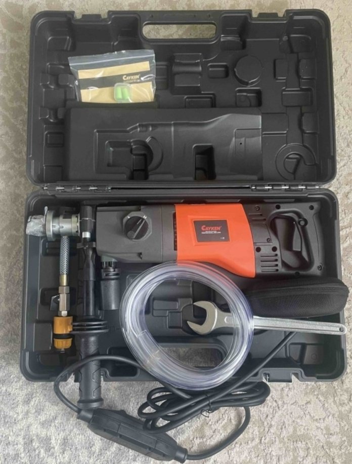 Cayken дрель для алмазного бурения dk 160/2 pd
