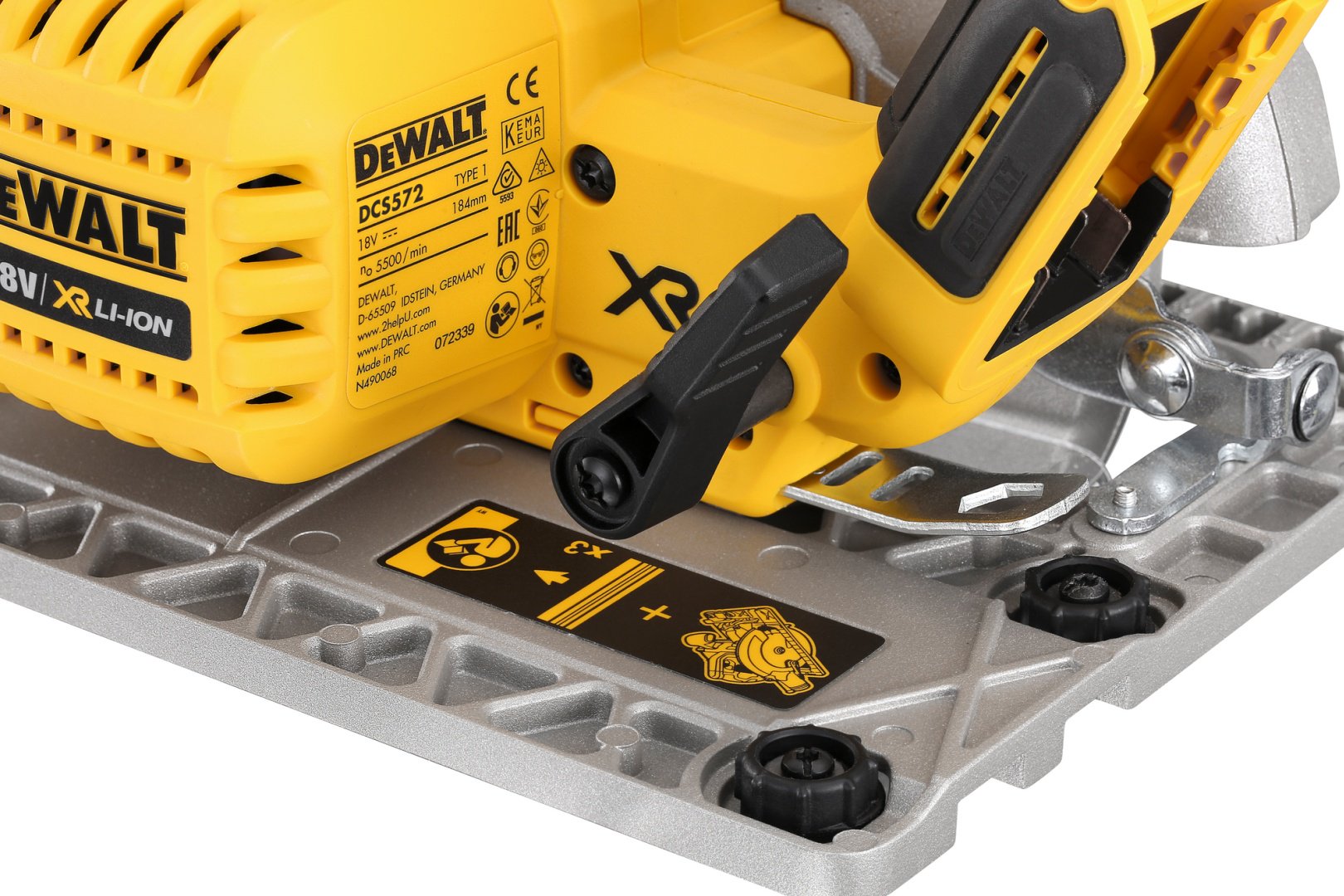 Дисковая пила DeWALT DCS572N, аккумуляторная - ForteMarket Дисковая пила DeWALT DCS572N, аккумуляторная купить,0
