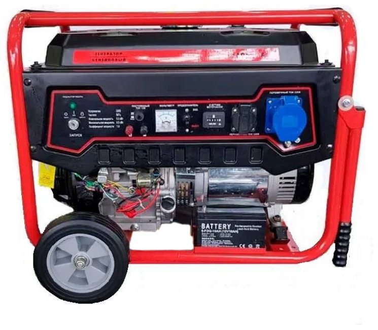 Электростанция бензиновая Magnetta 7 кВт 1 (220 В), GFE9000 купить,0