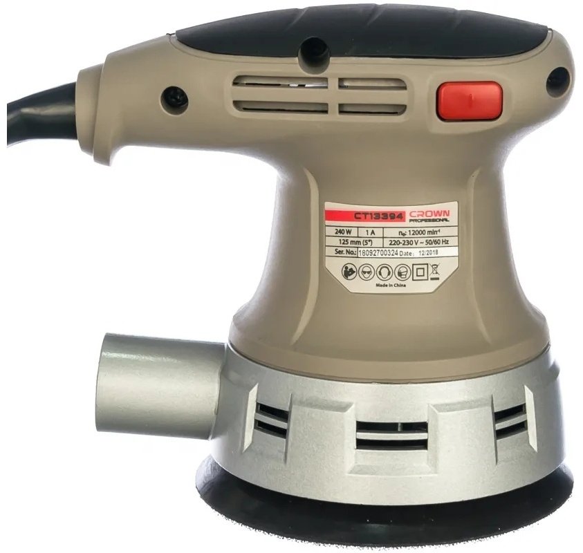 Шлифмашина эксцентриковая CROWN CT13394 купить,0