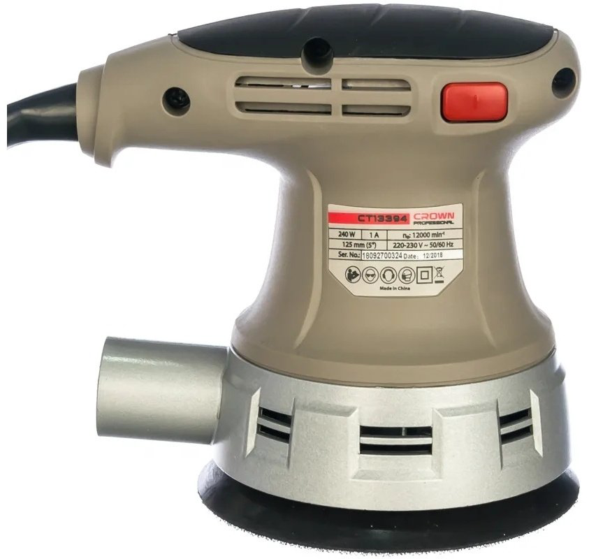 Шлифмашина эксцентриковая CROWN CT13394 купить,NaN