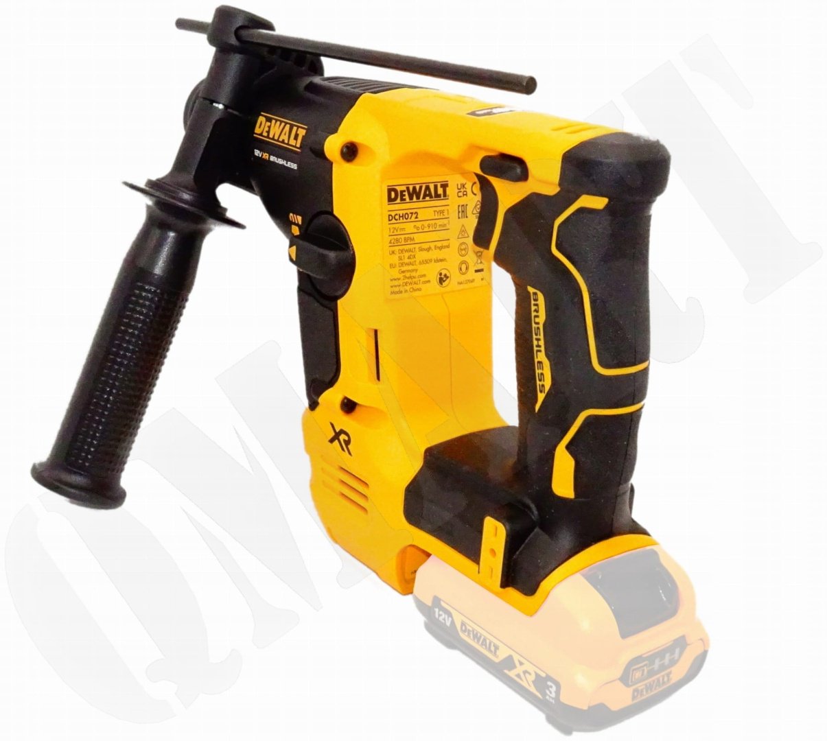 Перфоратор DeWALT DCH072NT 1.2 Дж, SDS-Plus купить,0