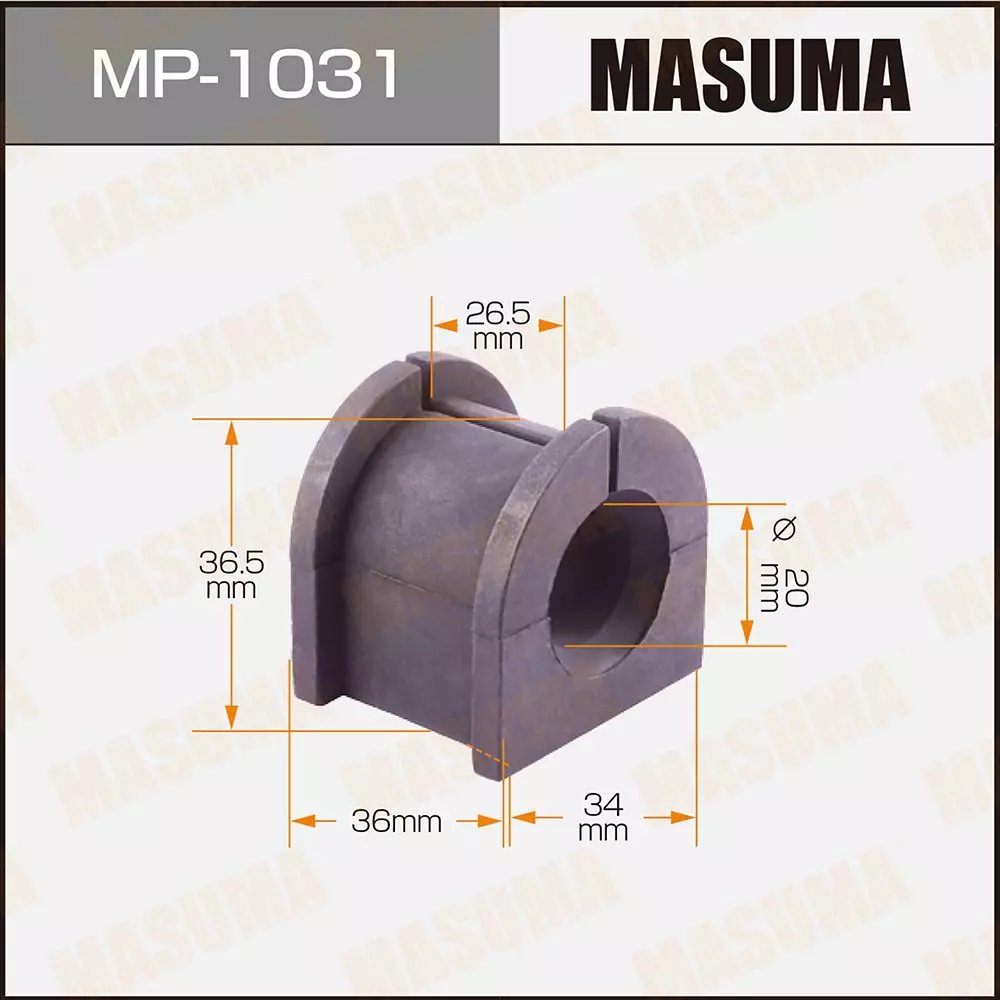 MASUMA втулка стабилизатора MP1031 купить,NaN