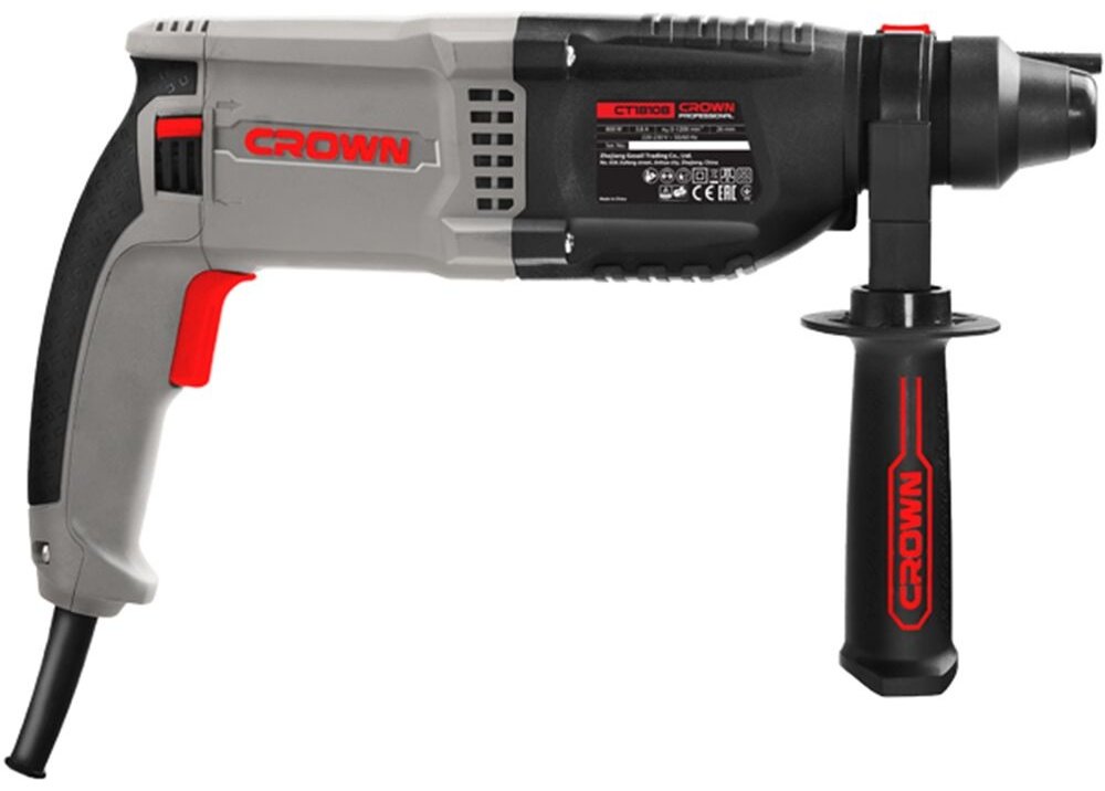 Перфоратор CROWN CT18108 BMC 3 Дж SDS-Plus - ForteMarket Перфоратор CROWN CT18108 BMC 3 Дж SDS-Plus купить,0