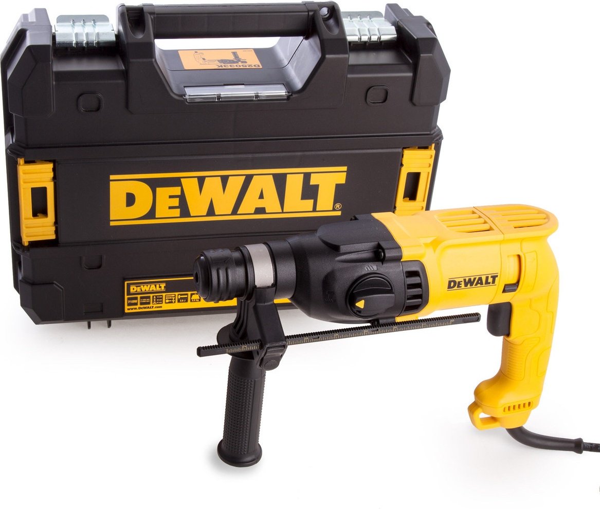 Перфоратор DeWALT D25033K 2.1 Дж, SDS-Plus