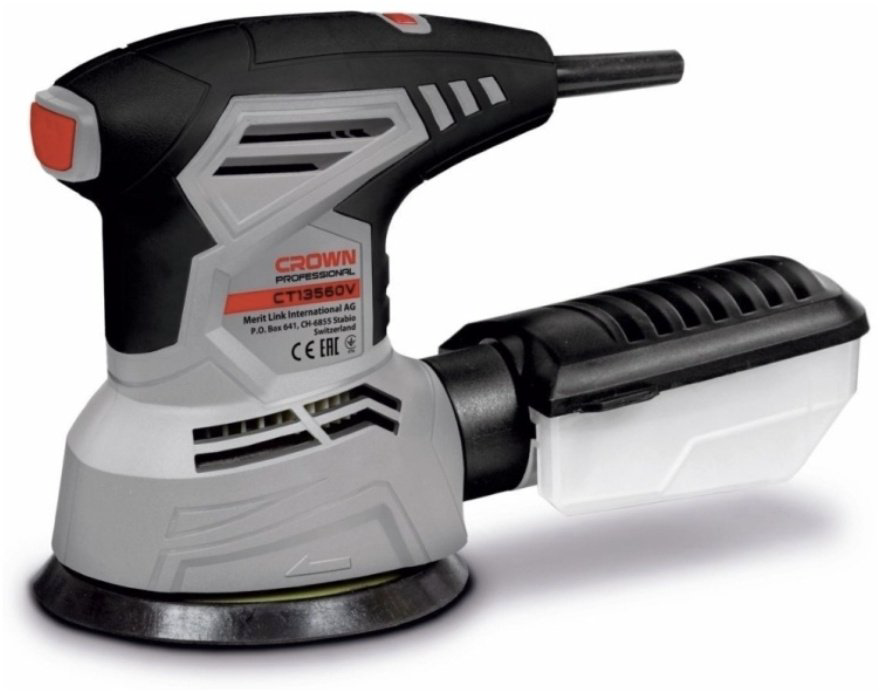 Шлифмашина эксцентриковая CROWN CT-13560V купить,NaN