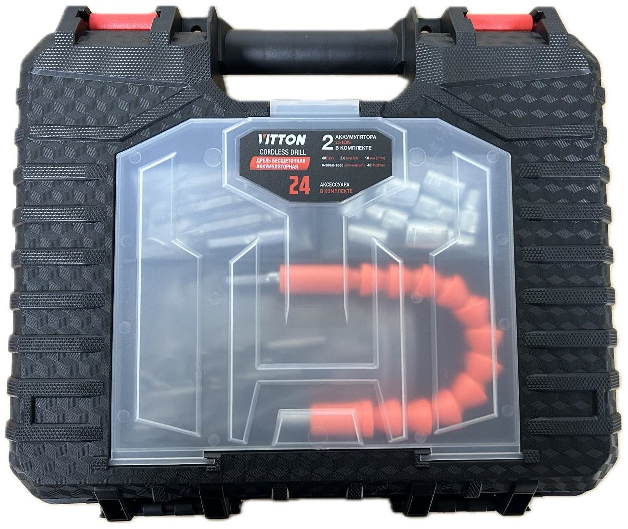 Vitton дрель-шуруповерт VT10048 48 В купить,NaN