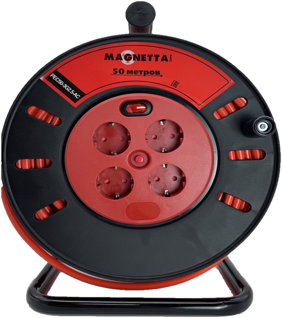 Удлинитель на катушке Magnetta PEC50-3G2.5-AC 50 м