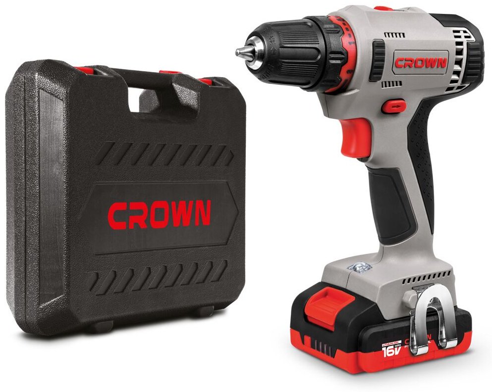 CROWN дрель-шуруповерт CT21082H-2BMC купить,NaN
