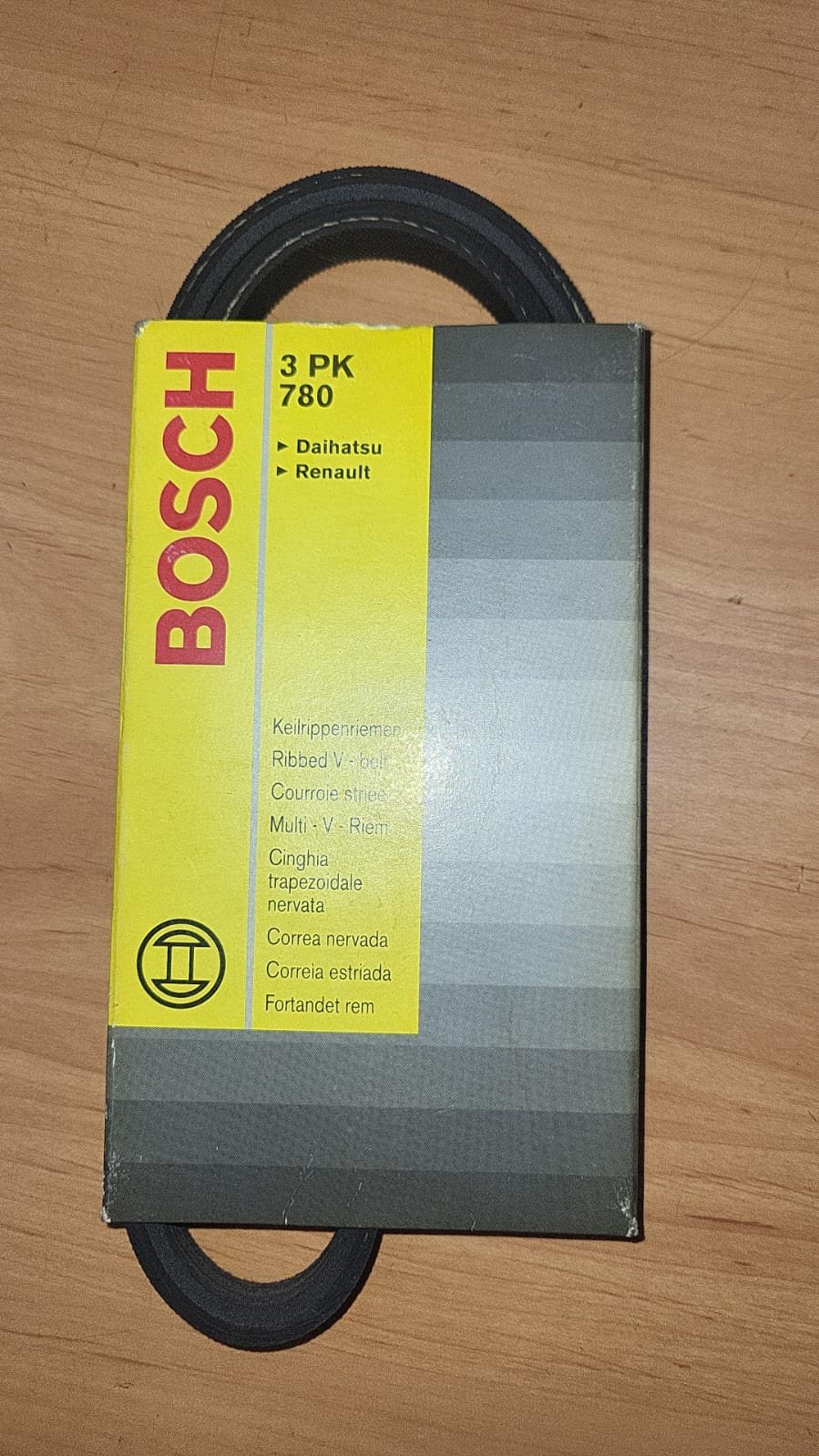 Bosch ремень поликлиновый 3PK780