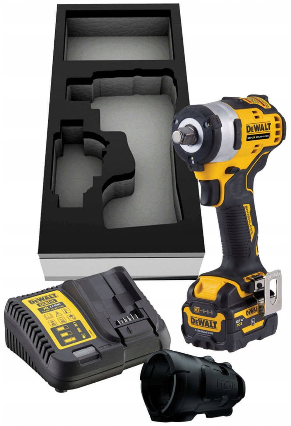 Пневмогайковерт DeWALT ударный DCF901P1G купить,NaN