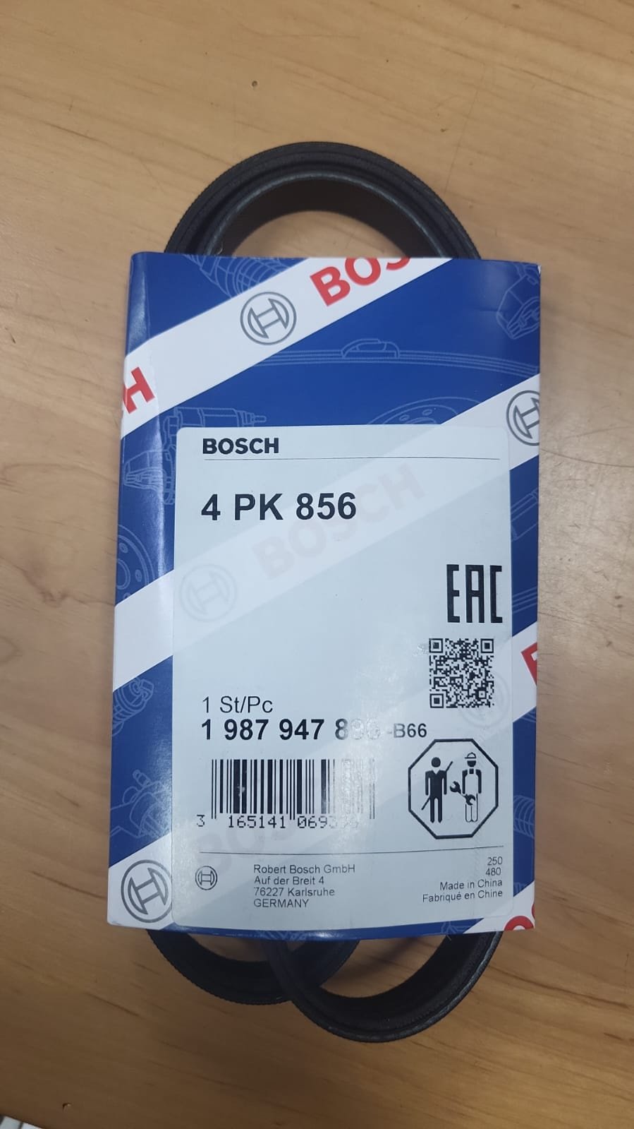 Bosch ремень поликлиновый 4PK856