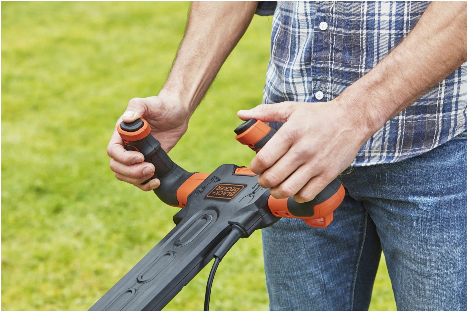 Газонокосилка колесная электрическая Black & Decker BEMW471ES - ForteMarket Газонокосилка колесная электрическая Black & Decker BEMW471ES купить,0