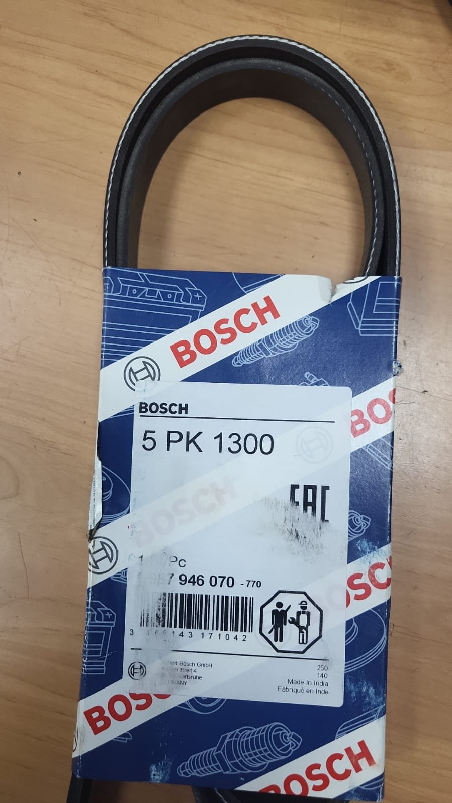 Bosch ремень поликлиновый 5PK1300