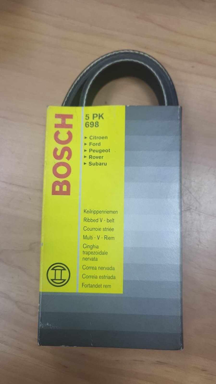Bosch ремень поликлиновый 5PK698