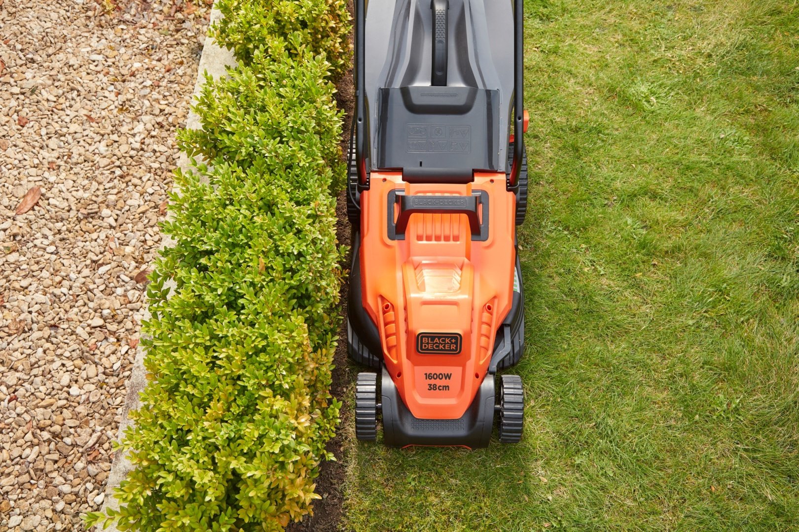 Газонокосилка колесная электрическая Black & Decker BEMW471ES - ForteMarket Газонокосилка колесная электрическая Black & Decker BEMW471ES купить,0