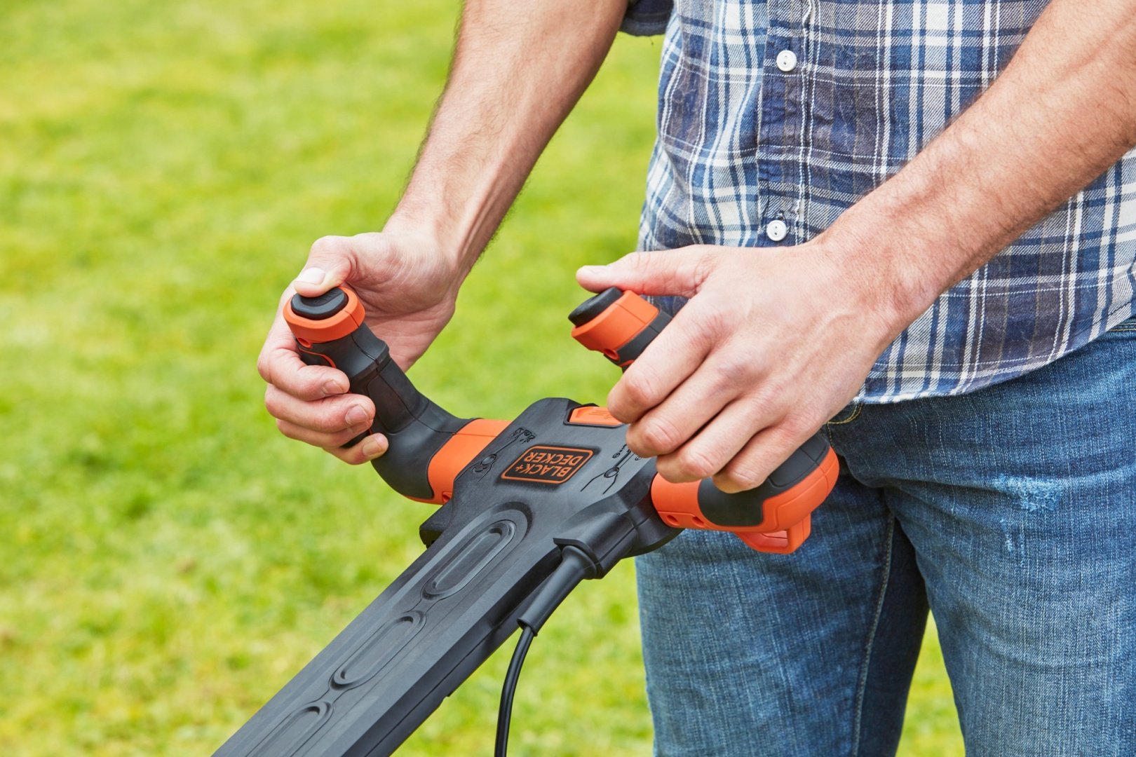 Газонокосилка колесная электрическая Black & Decker BEMW471ES - ForteMarket Газонокосилка колесная электрическая Black & Decker BEMW471ES купить,0