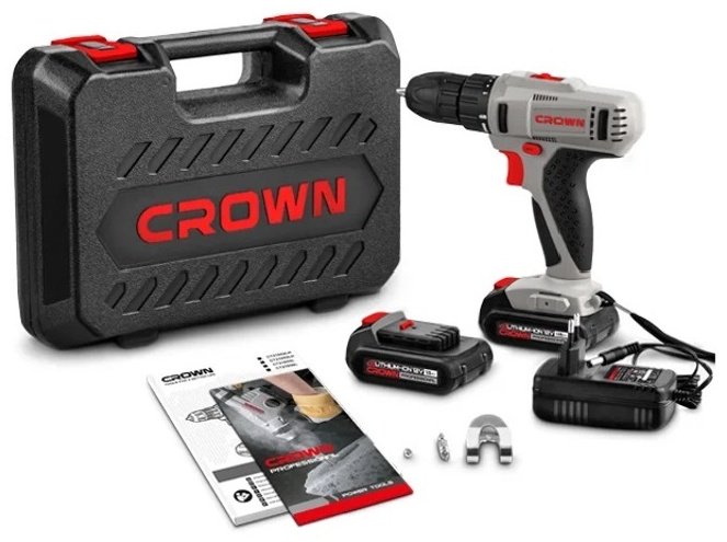 CROWN шуруповерт СТ21052L - ForteMarket CROWN шуруповерт СТ21052L купить,0