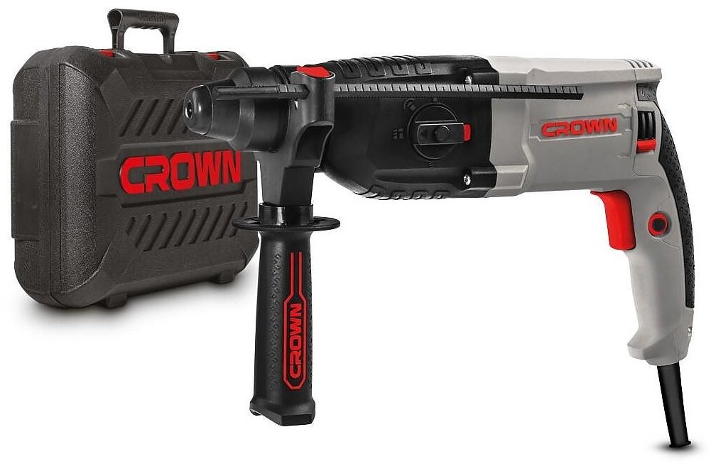 Перфоратор CROWN CT18180 1.7 Дж, SDS-Plus