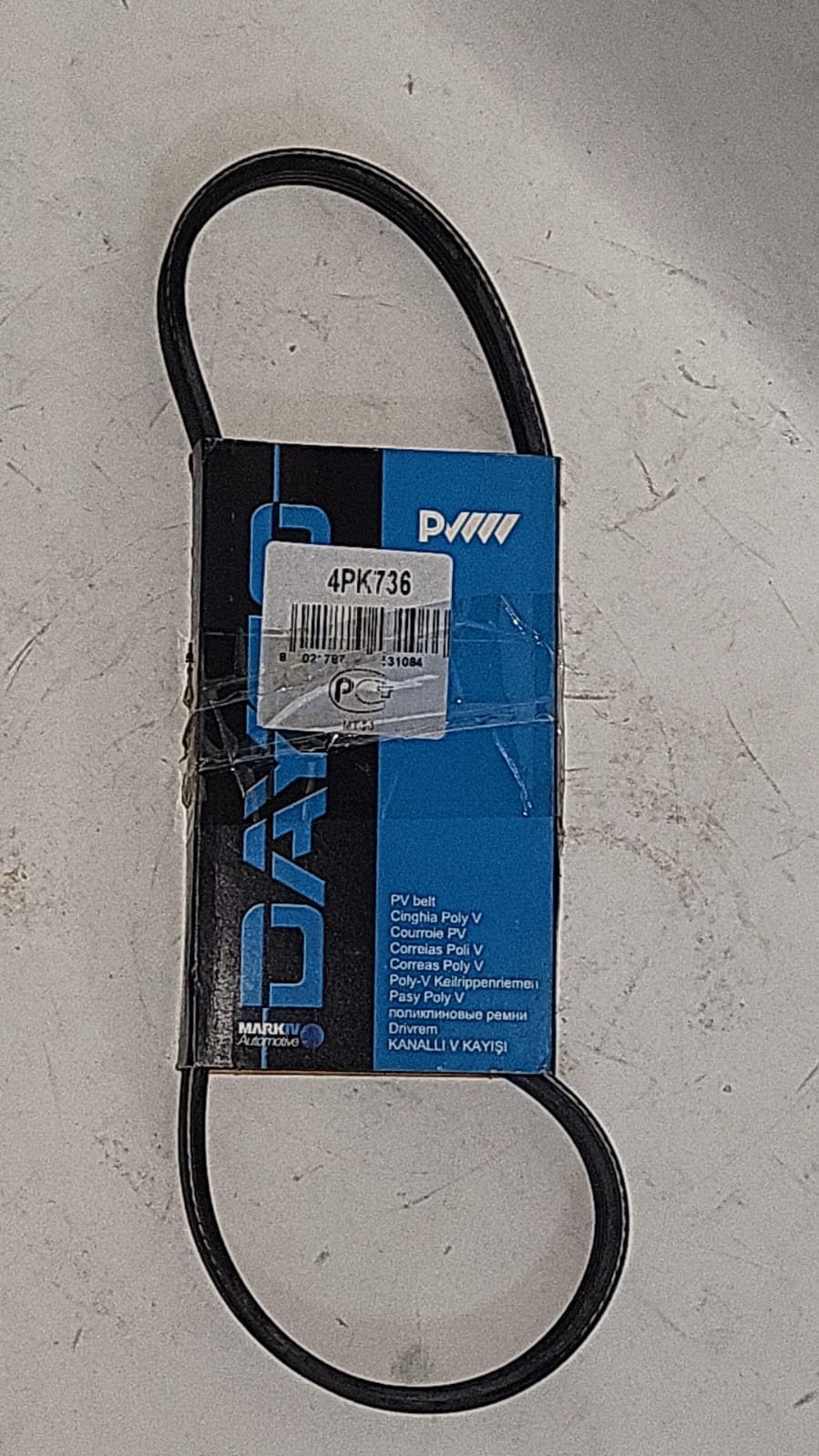 DAYCO ремень поликлиновый 4PK736
