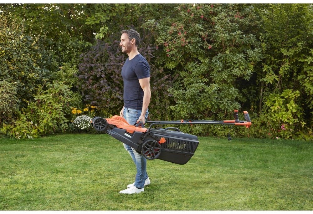 Газонокосилка колесная электрическая Black & Decker BEMW481BH - ForteMarket Газонокосилка колесная электрическая Black & Decker BEMW481BH купить,0