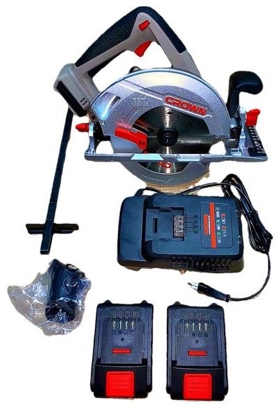 Дисковая пила CROWN CT01225002-165HX-04, аккумуляторная купить,0