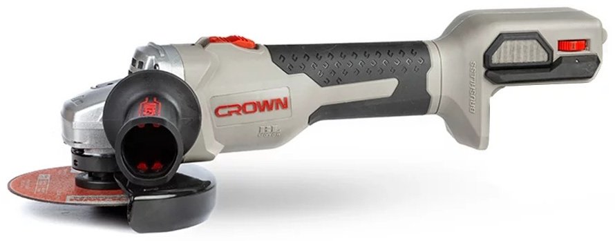 Шлифмашина угловая CROWN CT23008-125HX-4 BMC