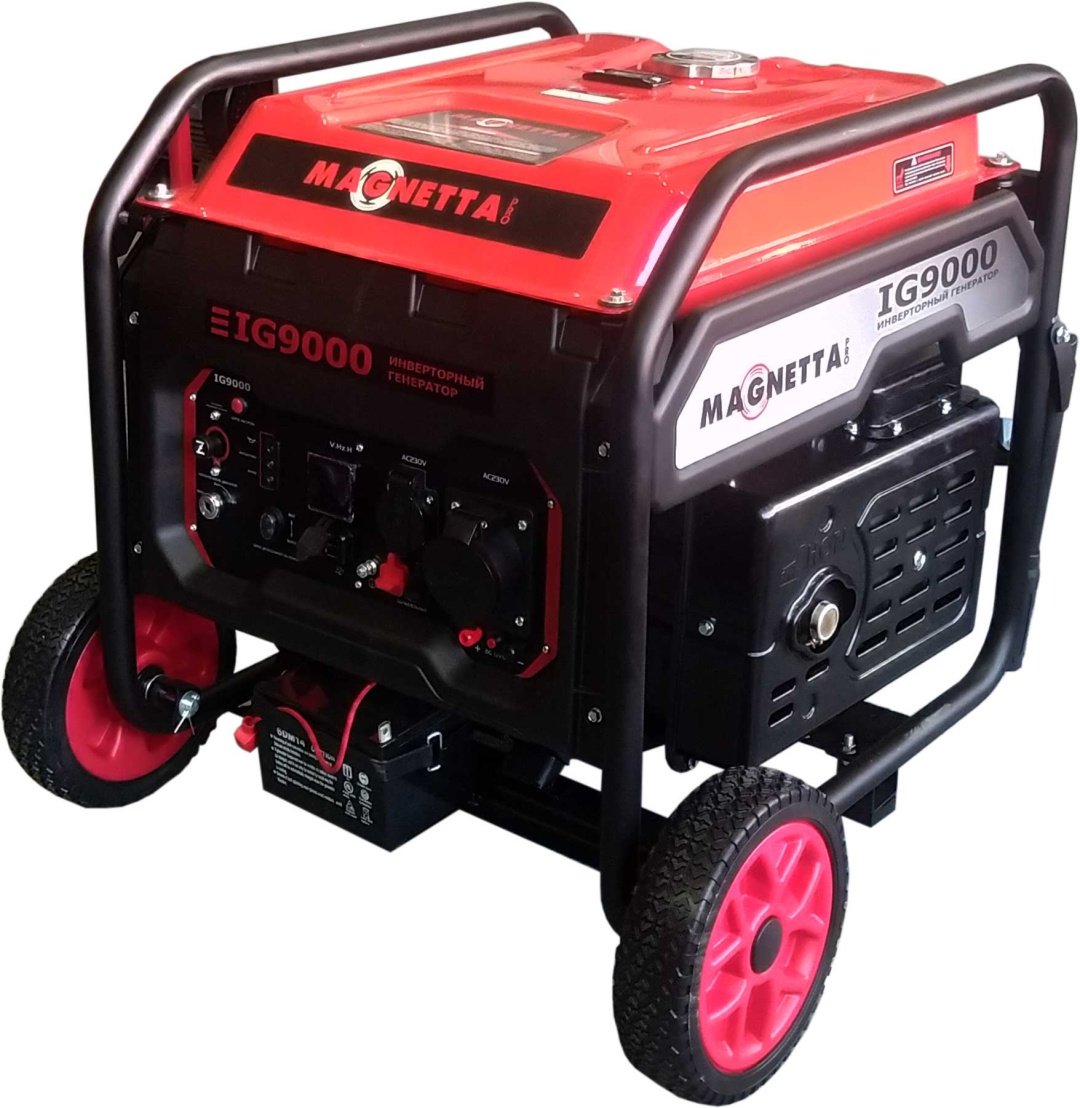 Электростанция бензиновая Magnetta 7.5 кВт 1 (220 В), IG9000