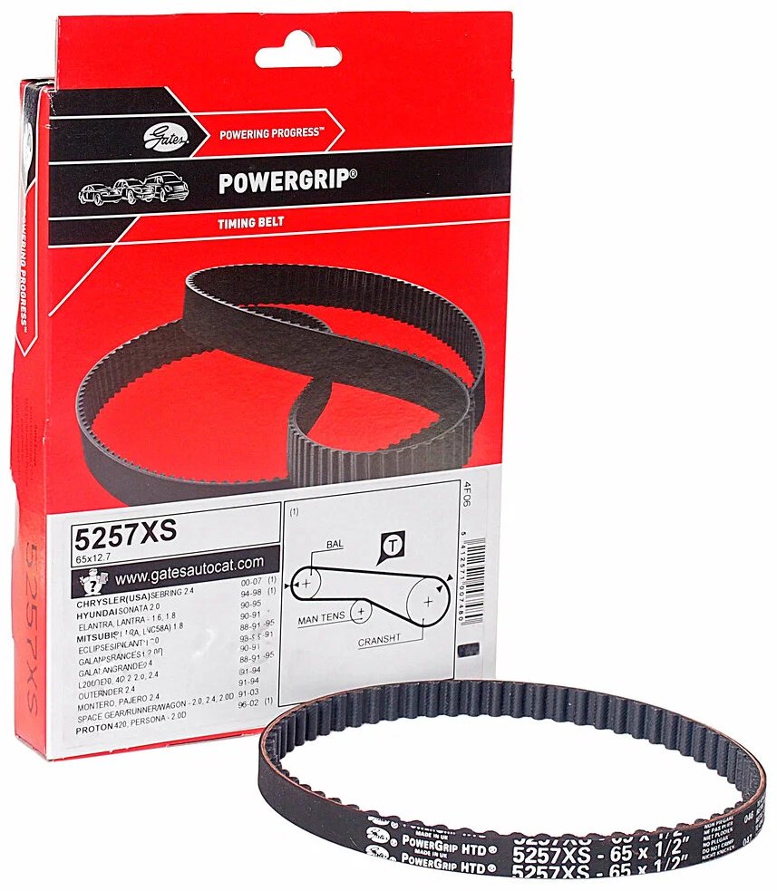 Gates ремень ГРМ 5257XS купить,NaN