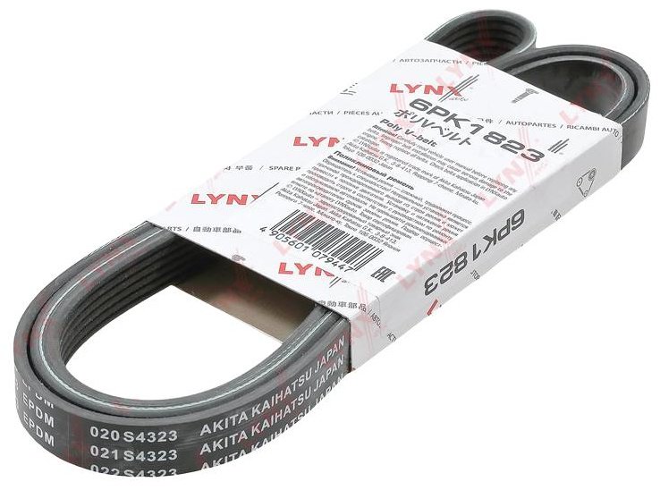 LYNXauto ремень поликлиновый 6PK 1823 купить,NaN