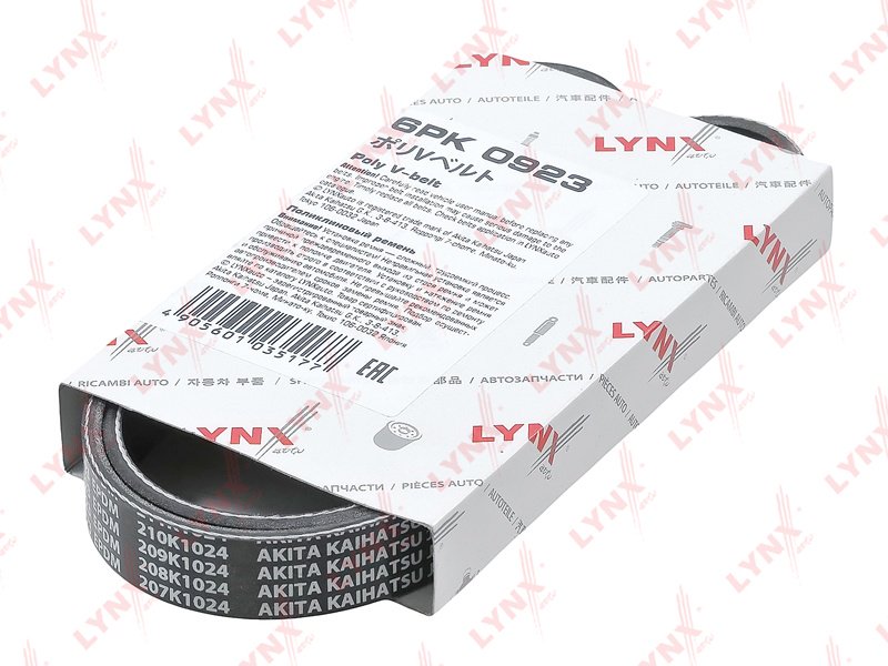 LYNXauto ремень поликлиновый 6PK0923 купить,NaN