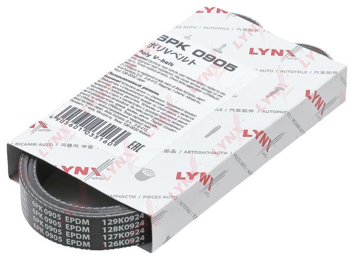 LYNXauto ремень поликлиновый 6PK0905SP купить,NaN