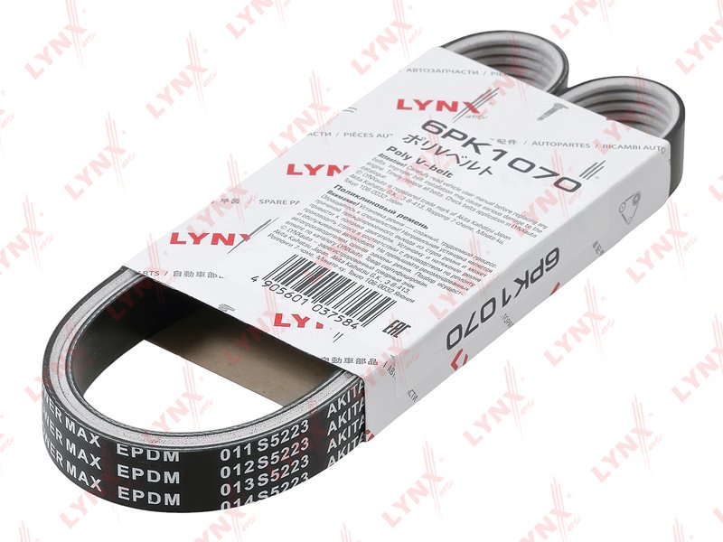 LYNXauto ремень поликлиновый 6PK1070 купить,NaN
