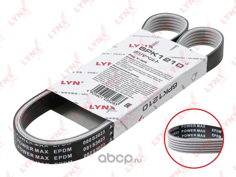 LYNXauto ремень поликлиновый 6PK1210 купить,NaN