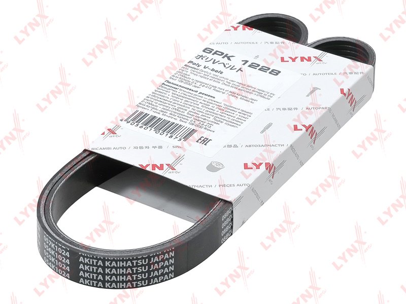 LYNXauto ремень поликлиновый 6PK1228 купить,NaN