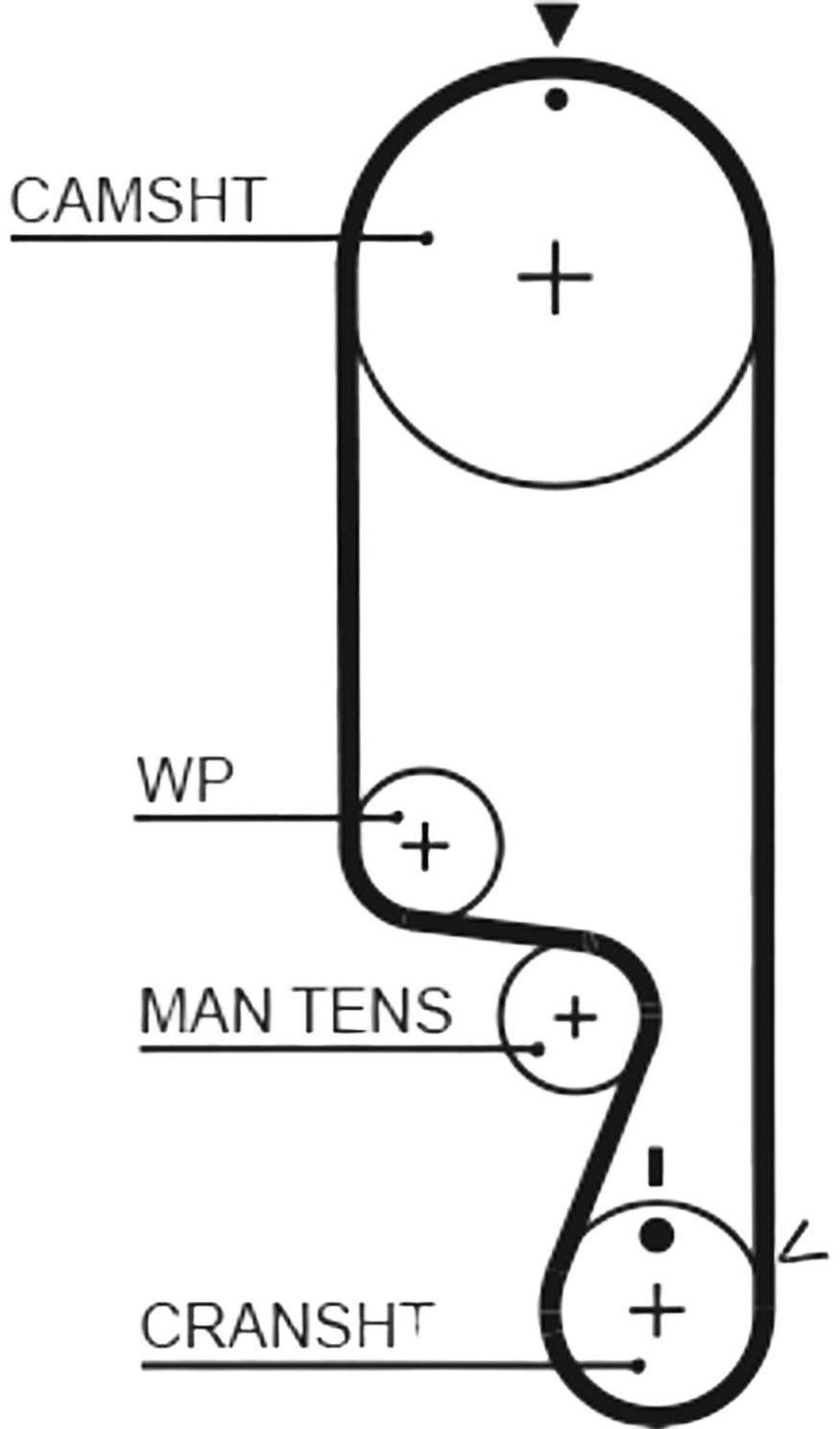 Gates ремень ГРМ 5535XS купить,NaN