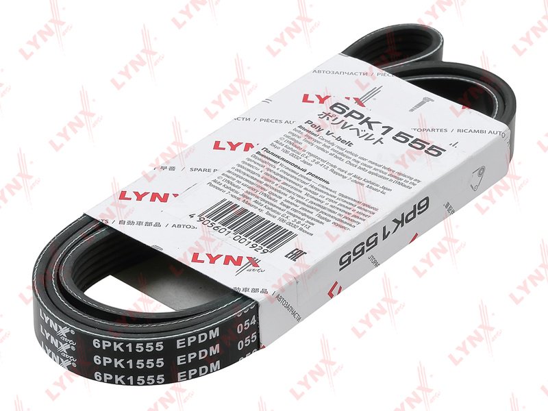 LYNXauto ремень поликлиновый 6PK1555 купить,NaN