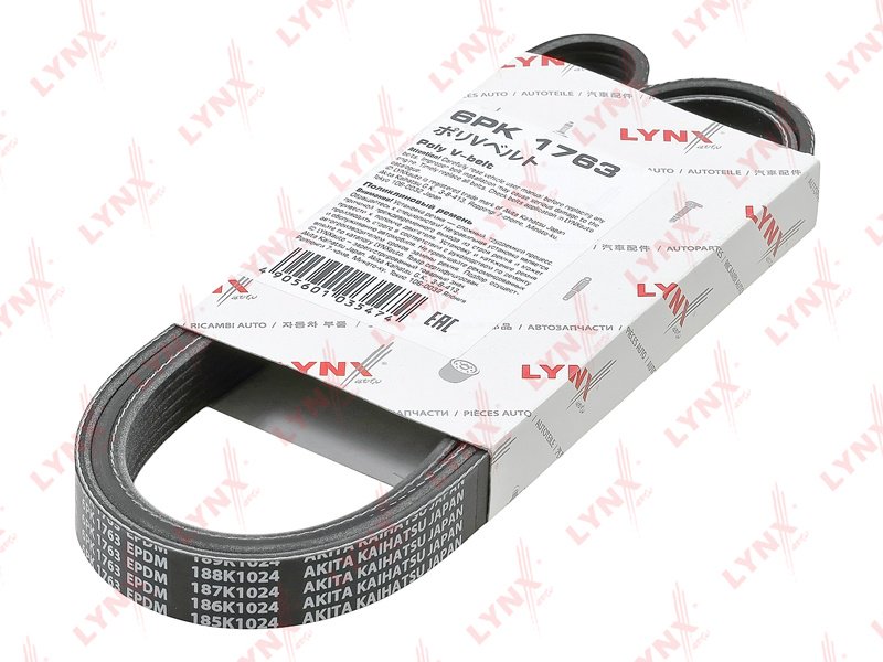 LYNXauto ремень поликлиновый 6PK1763 купить,NaN