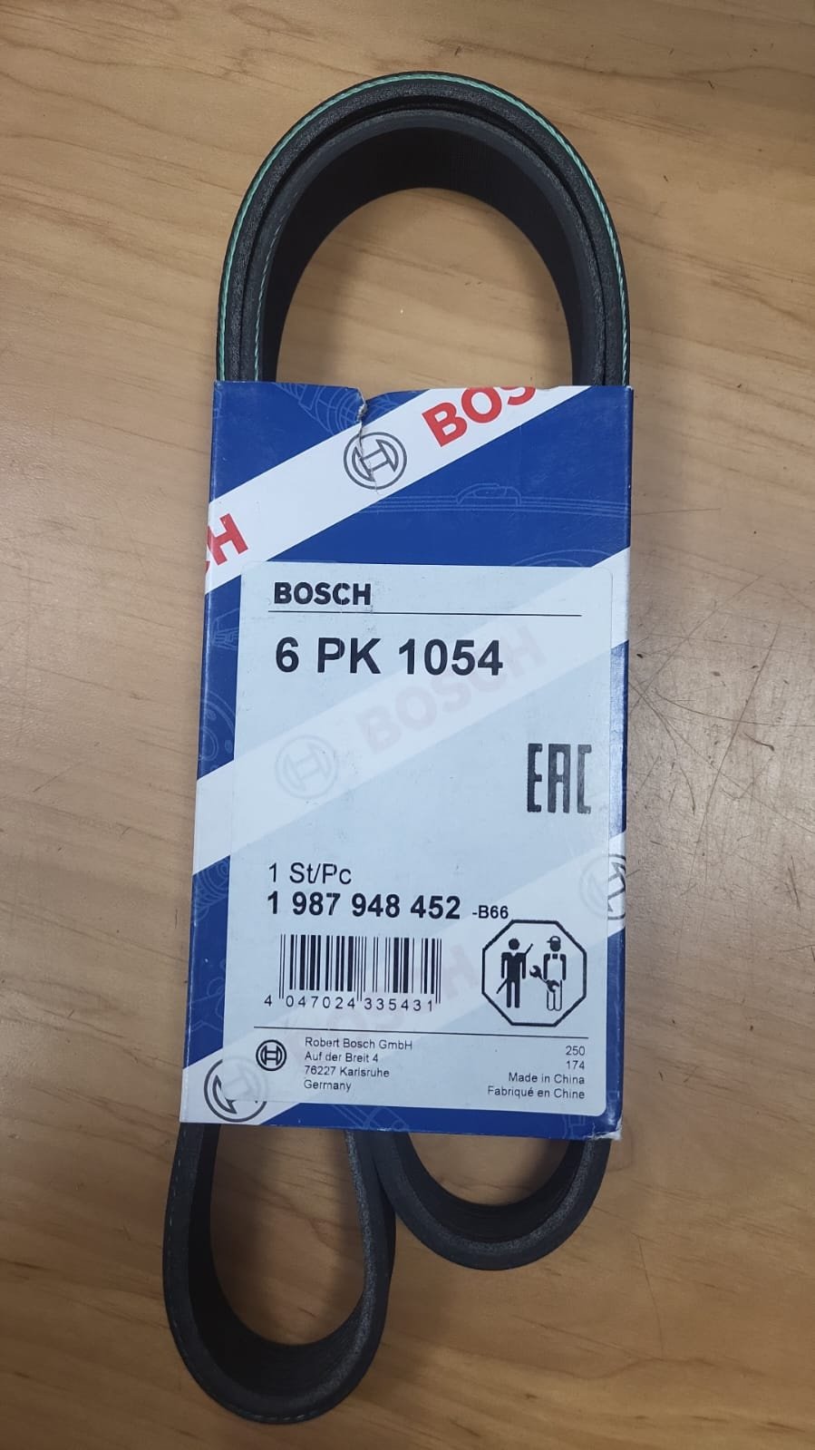 Bosch ремень поликлиновый 6PK1054 купить,NaN