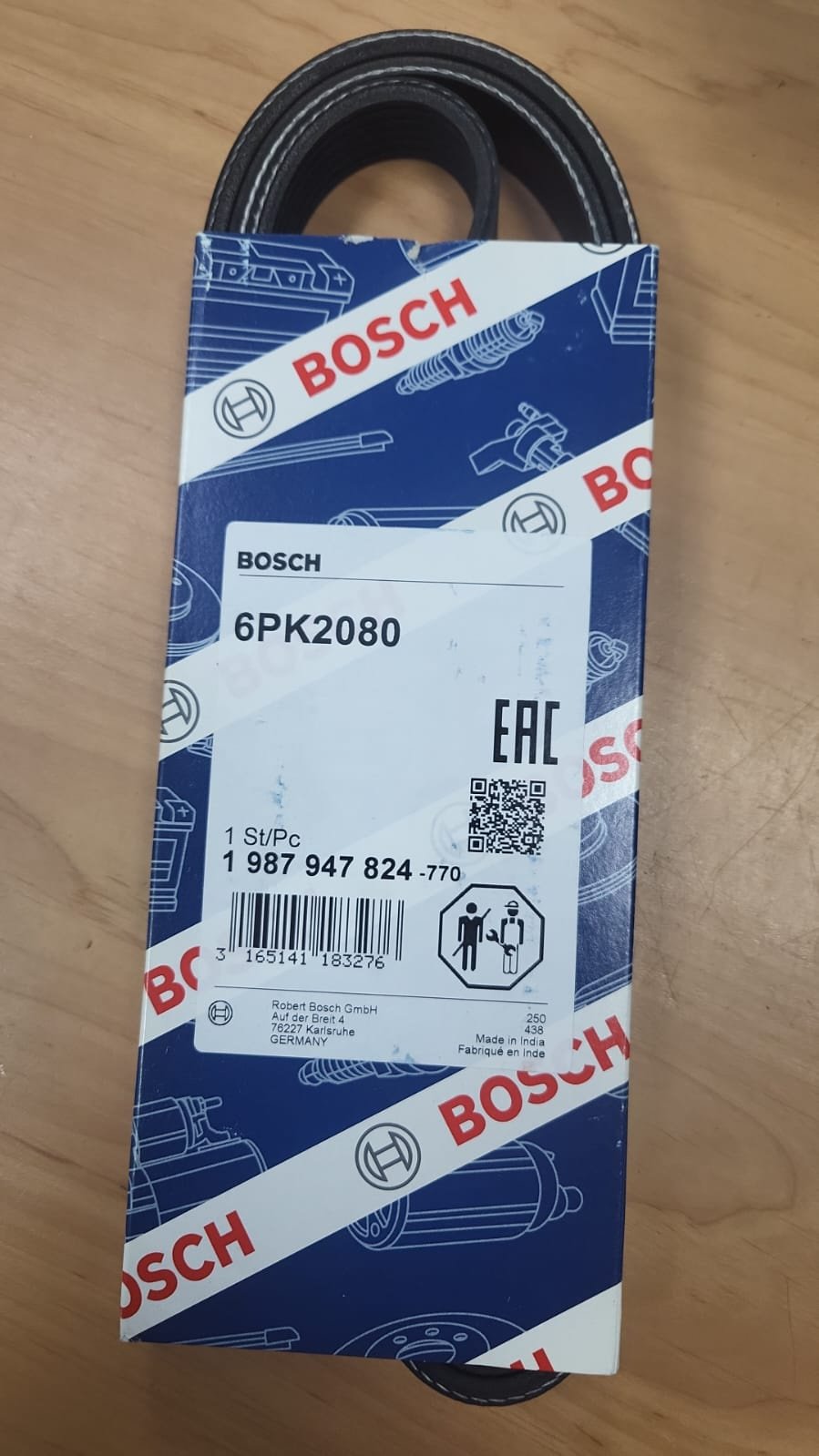 Bosch ремень поликлиновый 6PK2080